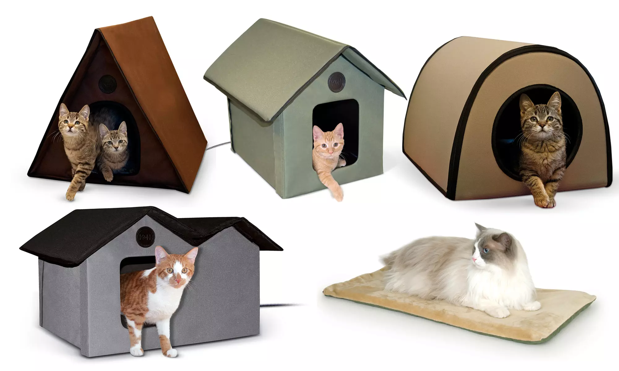 K&H Heated Pet Mat or Outdoor Heated Kitty House - Primary Image