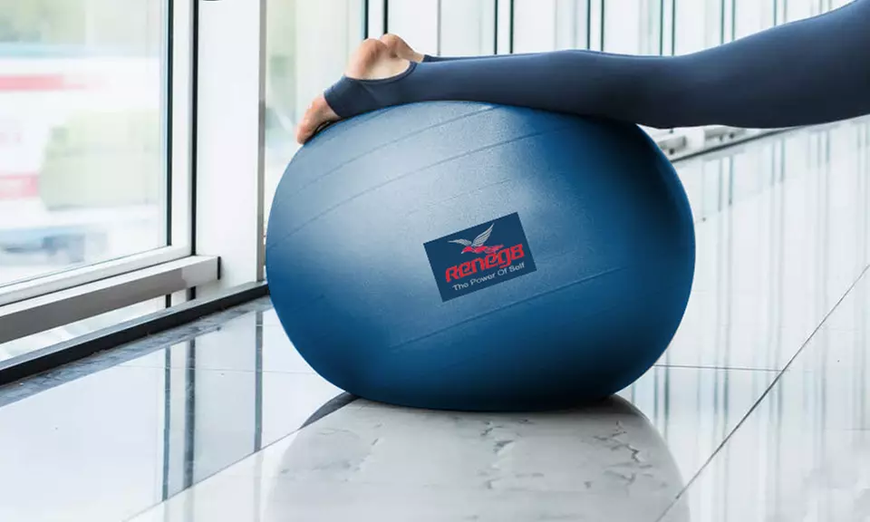 Reneg8 Yoga Ball with Pump - Second Medium