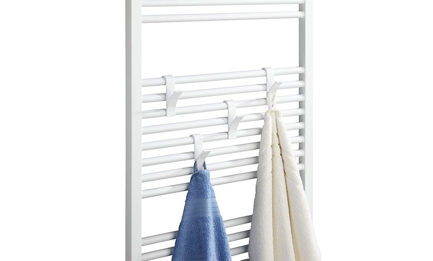 Image 8: Pack of Six Towel Racks for Bathroom Radiator