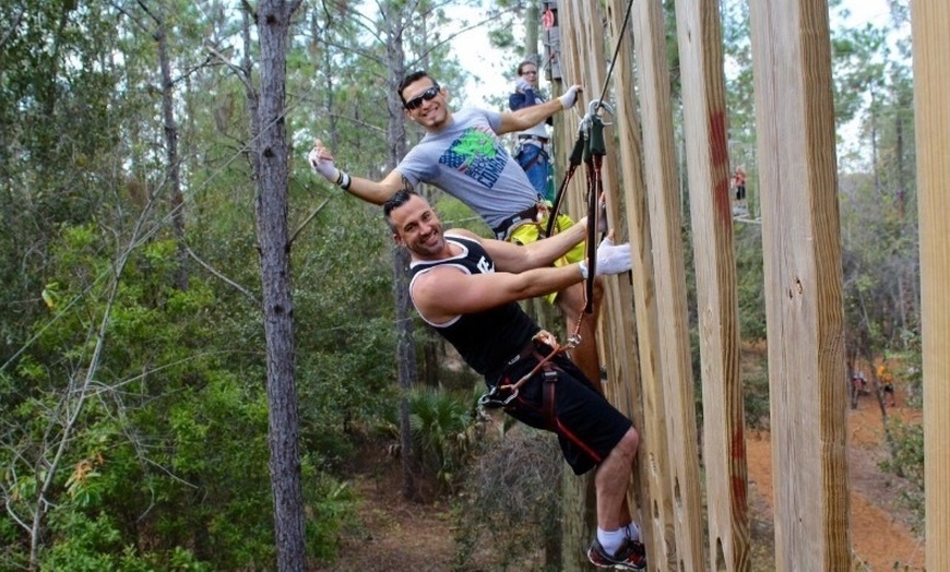 Image 3: Admission to Orlando's Most Thrilling Tree Top Obstacle Adventure