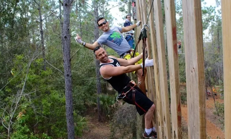 Admission to Orlando's Most Thrilling Tree Top Obstacle Adventure