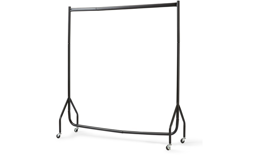 Image 6: Heavy-Duty Clothes Rail