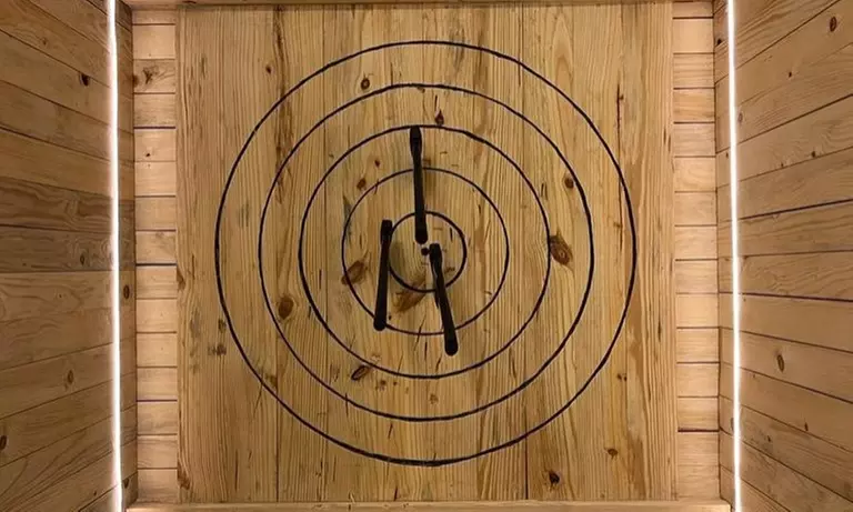 Indoor Axe Throwing at Action Park Dubai – For 1 or 2, 25 or 50 Throws