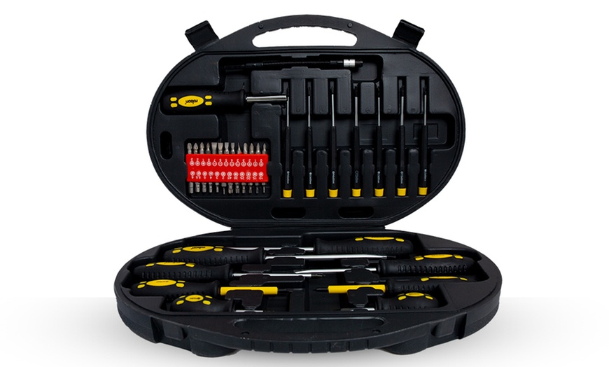 Image 3: Rolson 42-Piece Screwdriver Set