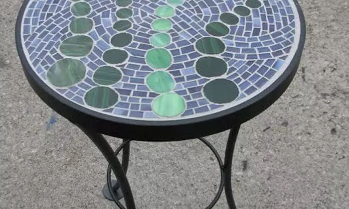 Make a Mosaic Trivet or Wrought-Iron Side Table at Mosaic Beach Studio (Up to 50% Off) - Second Medium