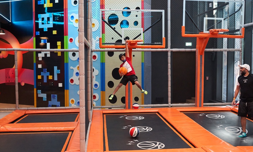 Image 4: Trampoline Park Experience for 1,2 or 4 Juniors on Weekend or Weekdays