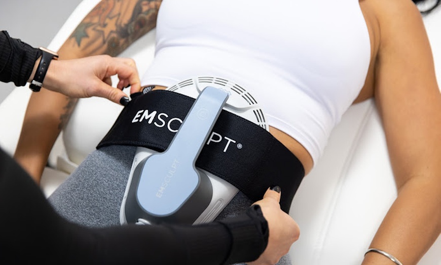 Image 2: One, Two, Three EMS Sculpt sessions