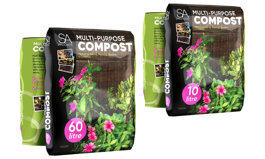 Image 1: 10-, 20-, 50- or 60-Litre of Multipurpose Compost