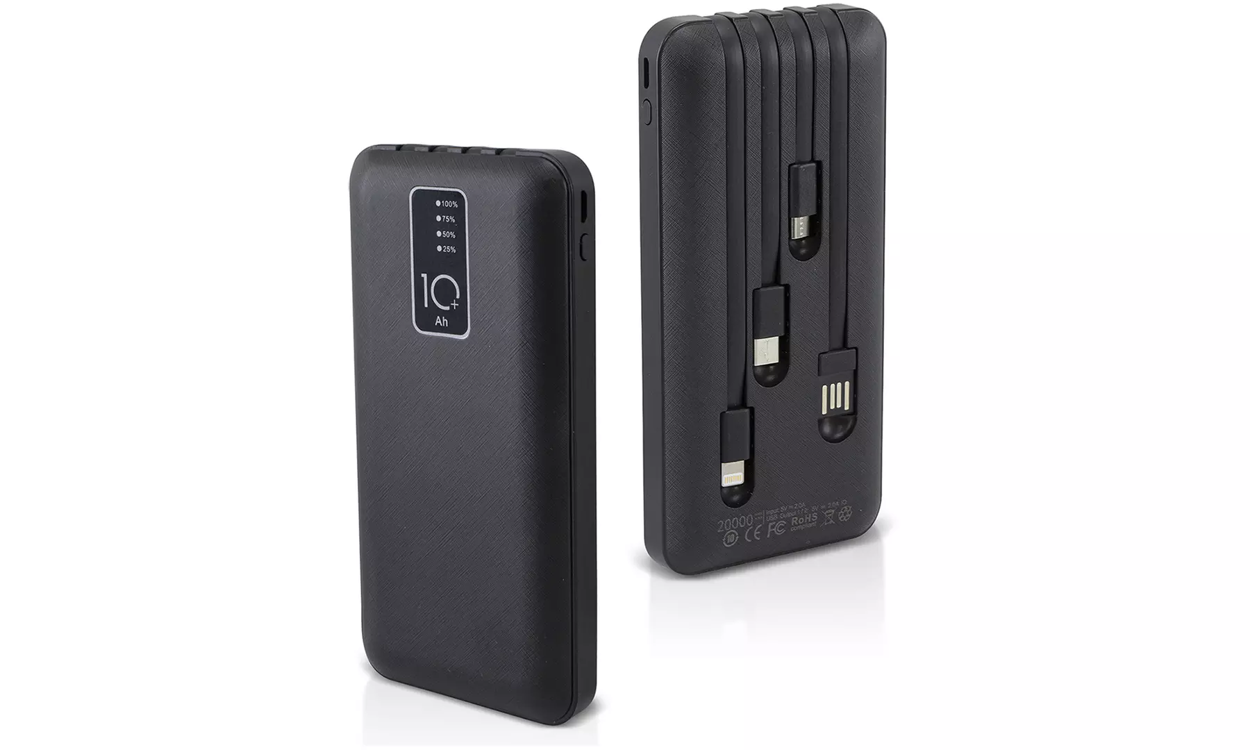 Batería externa de 2000 mAh para móvil, tablet o PC