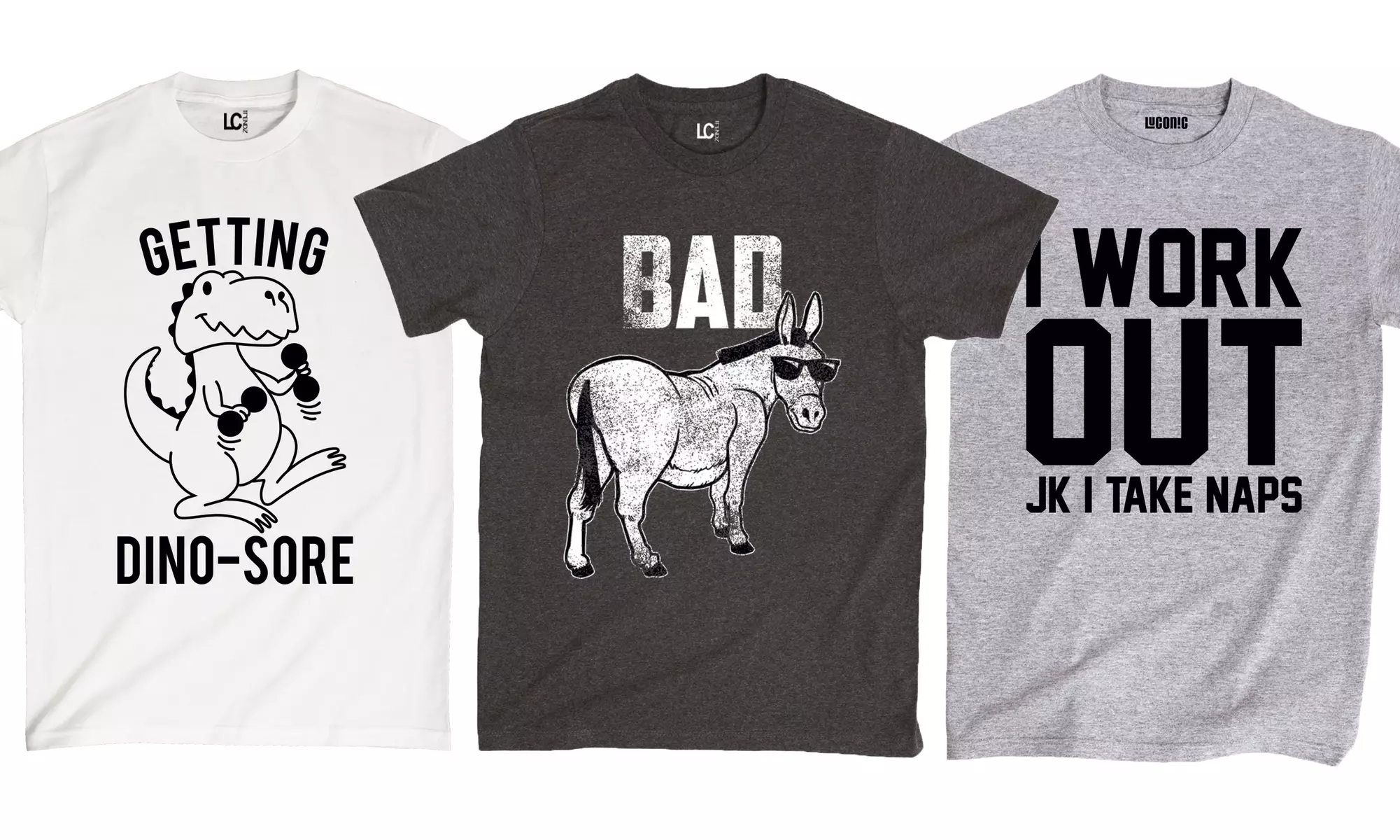 Men's Funny Graphic T-Shirts (Extended Sizes Available) - Primary Image