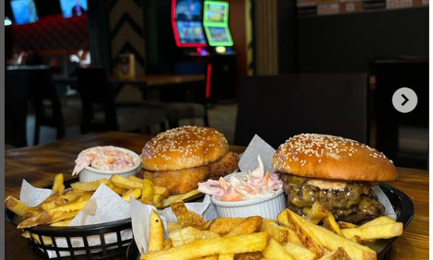 Image 5: Treat Yourself with a Burger, Chips, and Drink Deal for Upto Four!