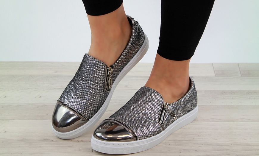 Image 6: Women's Glitter Pumps