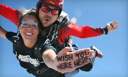 $199 for a Tandem-Skydiving Package with Video or Photos from California Skydiving Adventures ($499 Value) - Primary Image