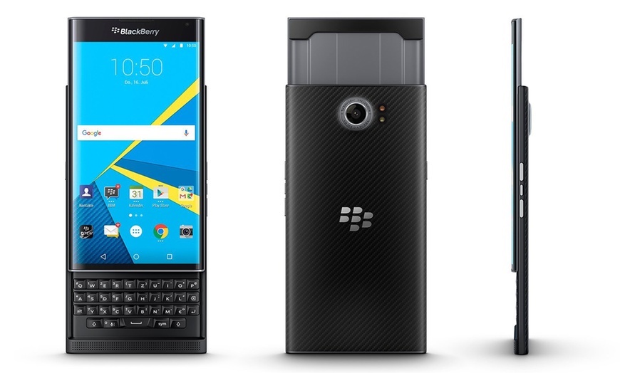 Image 1: BlackBerry PRIV STV100-4 Smartphone