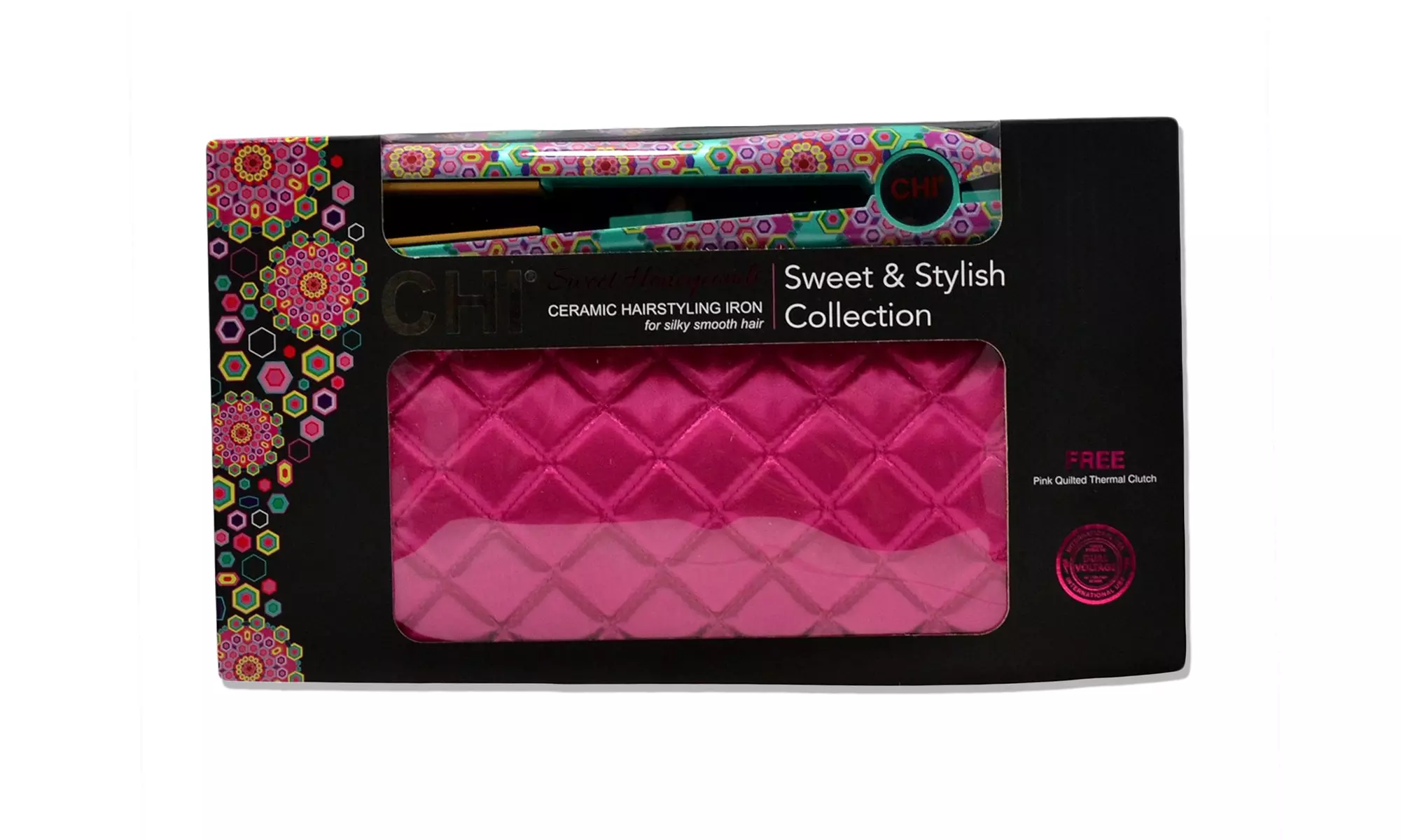 CHI Honeycomb 1" Ceramic Flat Iron - Second Medium