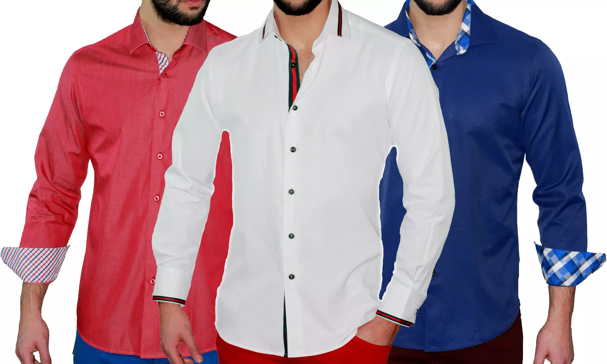 Suslo Couture Men's Button-Down Shirts - Primary Image