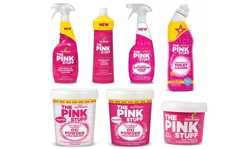 Image 1: The Pink Stuff Cleaning Solution Bundle