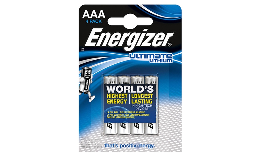 Image 8: Energizer-batterijen, AA en AAA