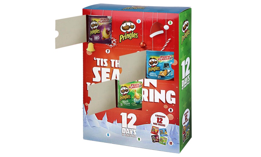 Image 3: 12- or 24-Day Pringles Advent Calendar