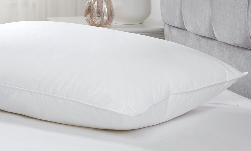 Image 5: Julian Charles Home Feels Like Down Hotel Pillow - Medium/Firm Filling