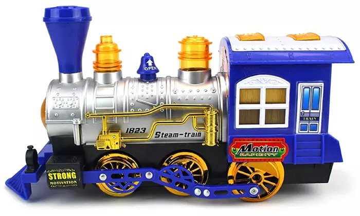 Blue Bubble Train Toy - Second Medium