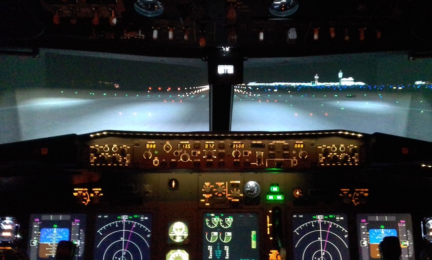 Image 2: Up to 50% Off on Flight Simulator (Ride / Experience) at Aircraft Simulation