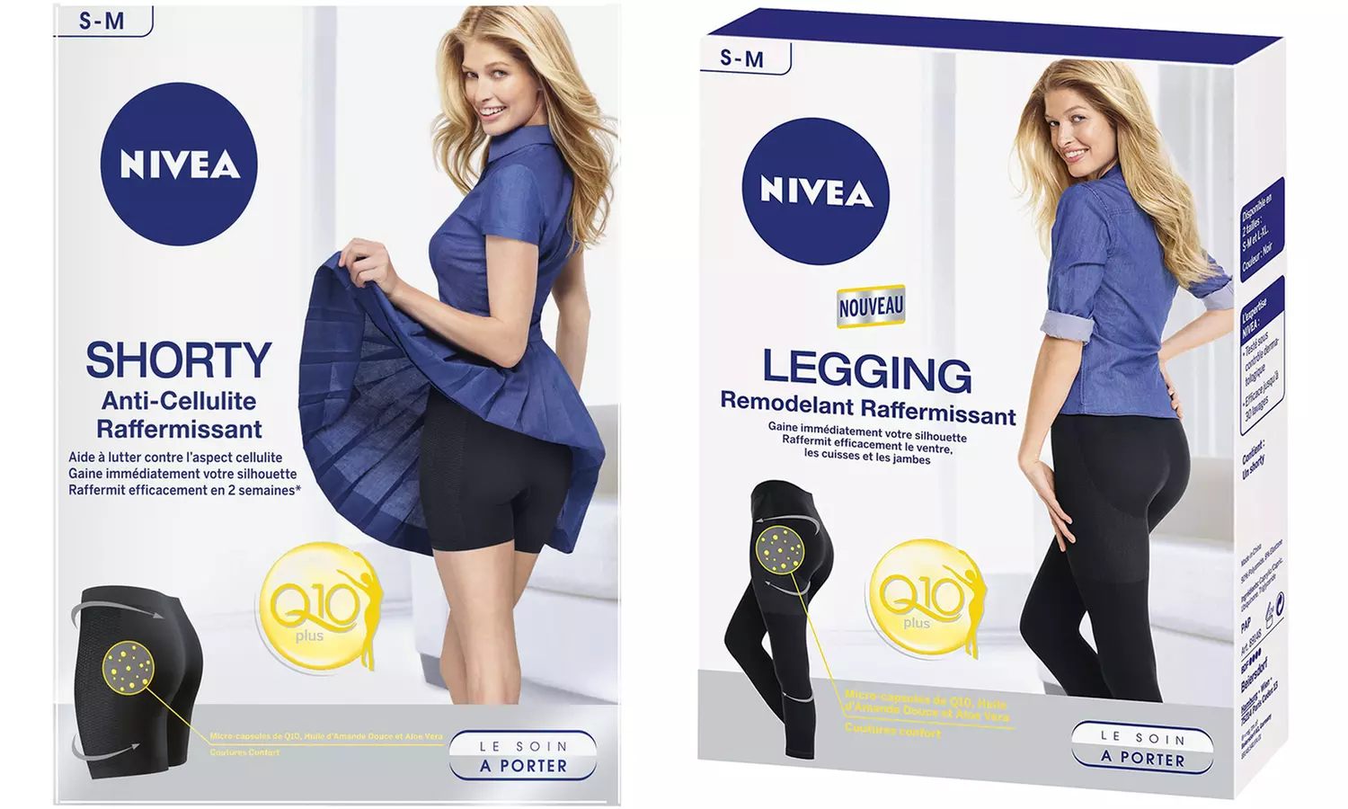 Legging et shorty minceur de la marque Nivea et Mixa - Primary Image