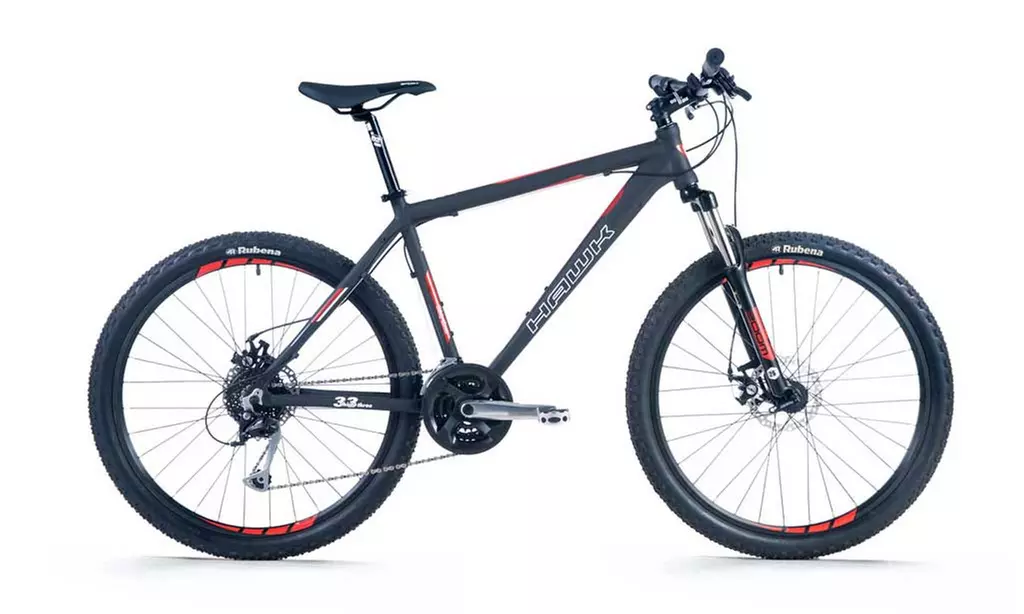 HAWK MTB Fahrrad in Dunkelgrau - Primary Image