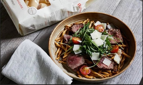 Menu en 3 services au choix, à emporter, pour 1, 2, 3 ou 4 personnes avec le restaurant Boobo Italian Food