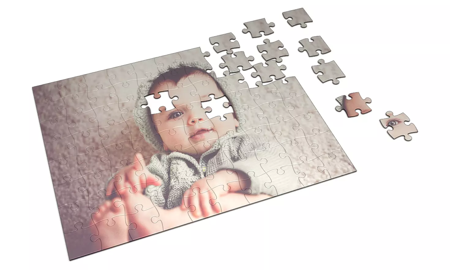 Personalisiertes Foto-Puzzle mit bis zu 1000 Teilen