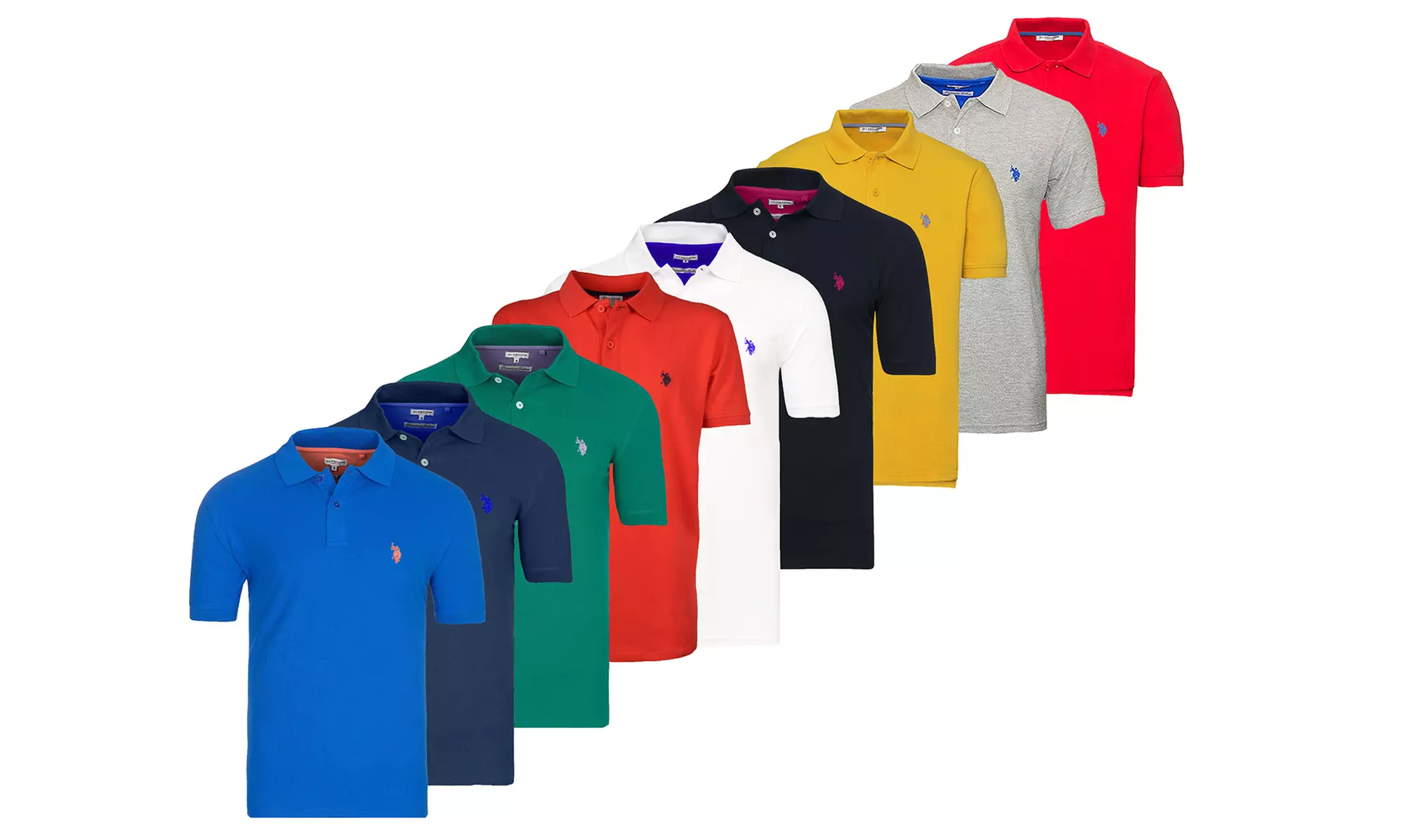 US Polo Assn Poloshirt in der Farbe und Größe nach Wahl für Herren - Primary Image