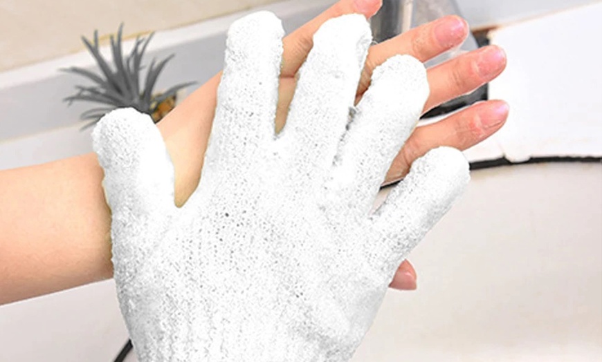 Image 2: Two or Four Body Exfoliating Gloves