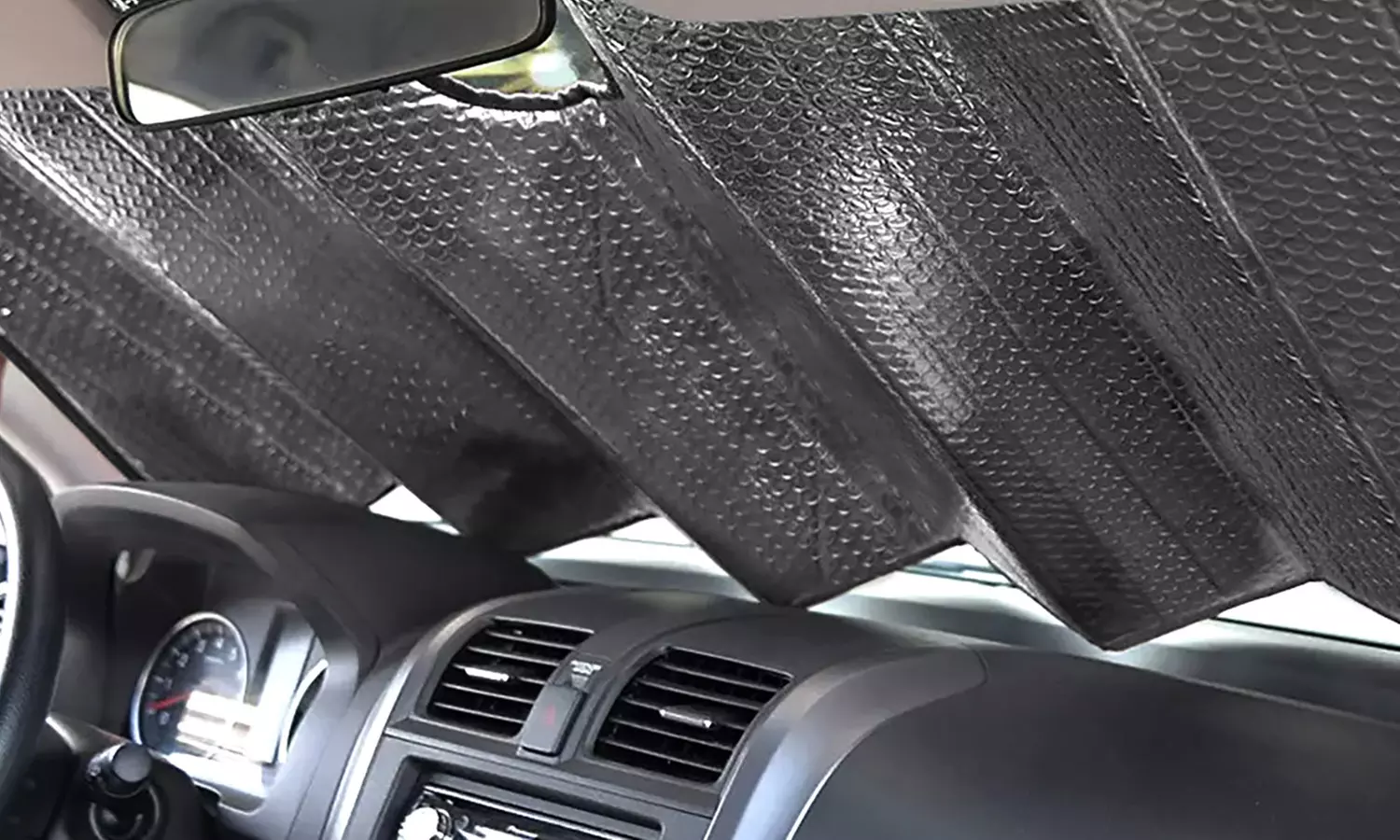 1 of 2 auto voorruit zonneschermen