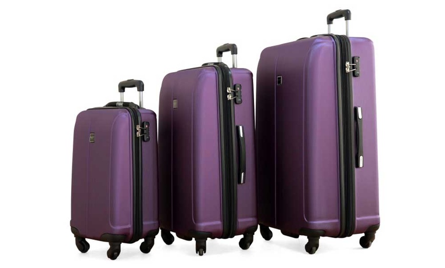 Image 19: Pacific Link Trolley Luggage Set 