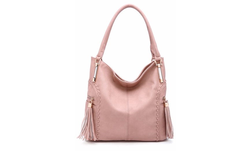 Image 20: MKF Collection Soft Vegan Leather Handbag by Mia K. Farrow