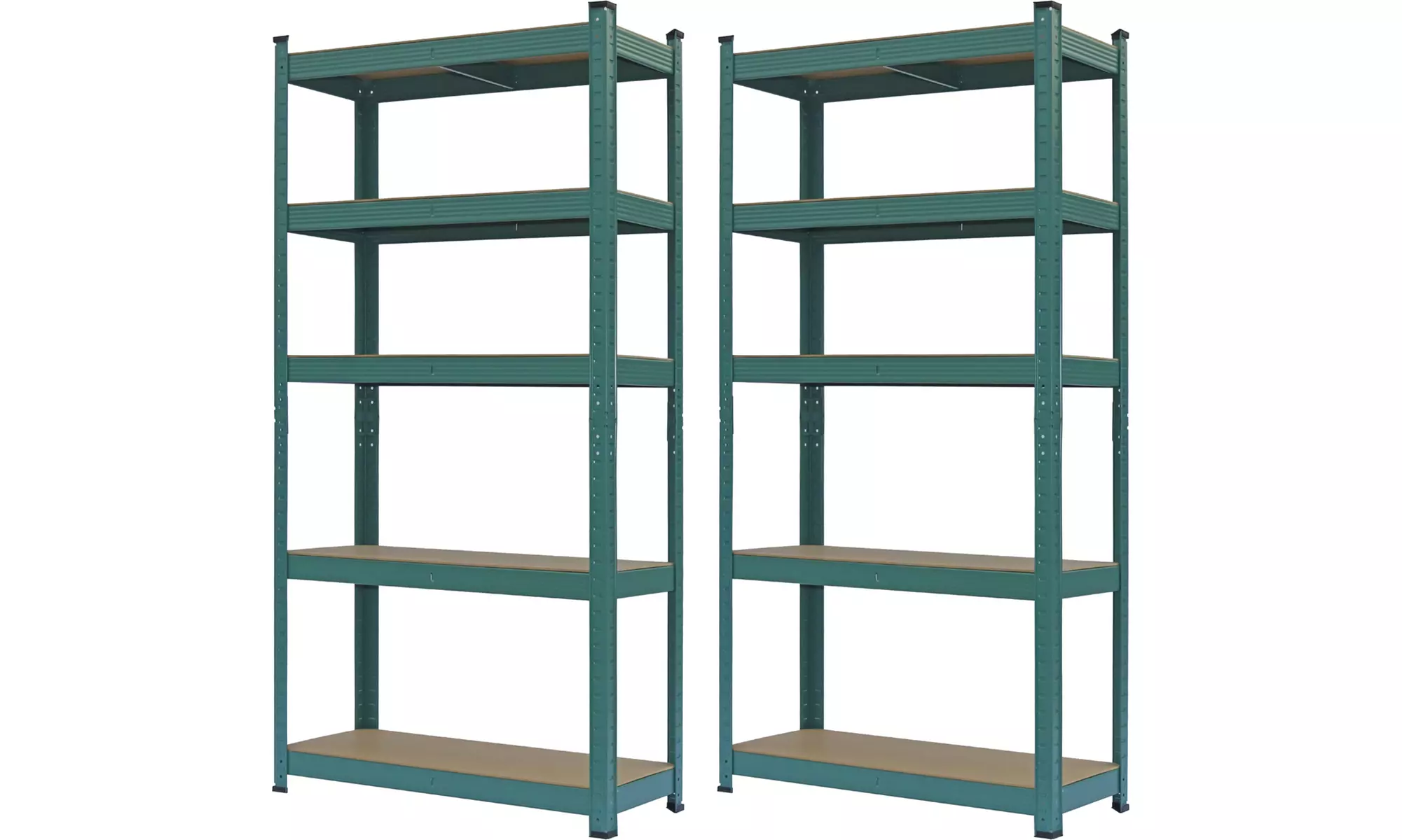 Set di 2 scaffali in metallo