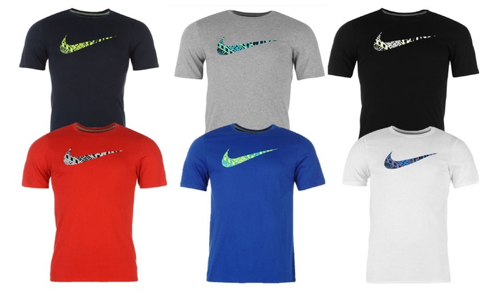 nike swoosh t shirt mens