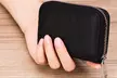 1 of 2 zwartkleurige leren portemonnees met RFID-bescherming en ritssluiting - Image 4