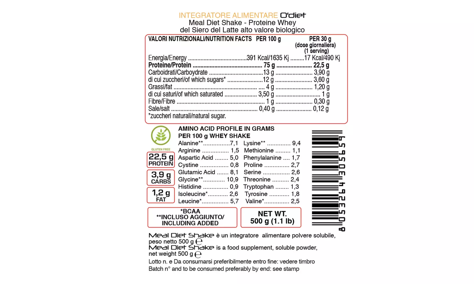 Cure minceur milk-shake 500 g et 15 g de compléments alimentaires Curcuma & Pipérine Plus K-Line, de la marque Line@Diet - Second Medium