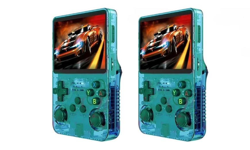 Image 7: 1x oder 2x Retro-Handheld-Videospielkonsole
