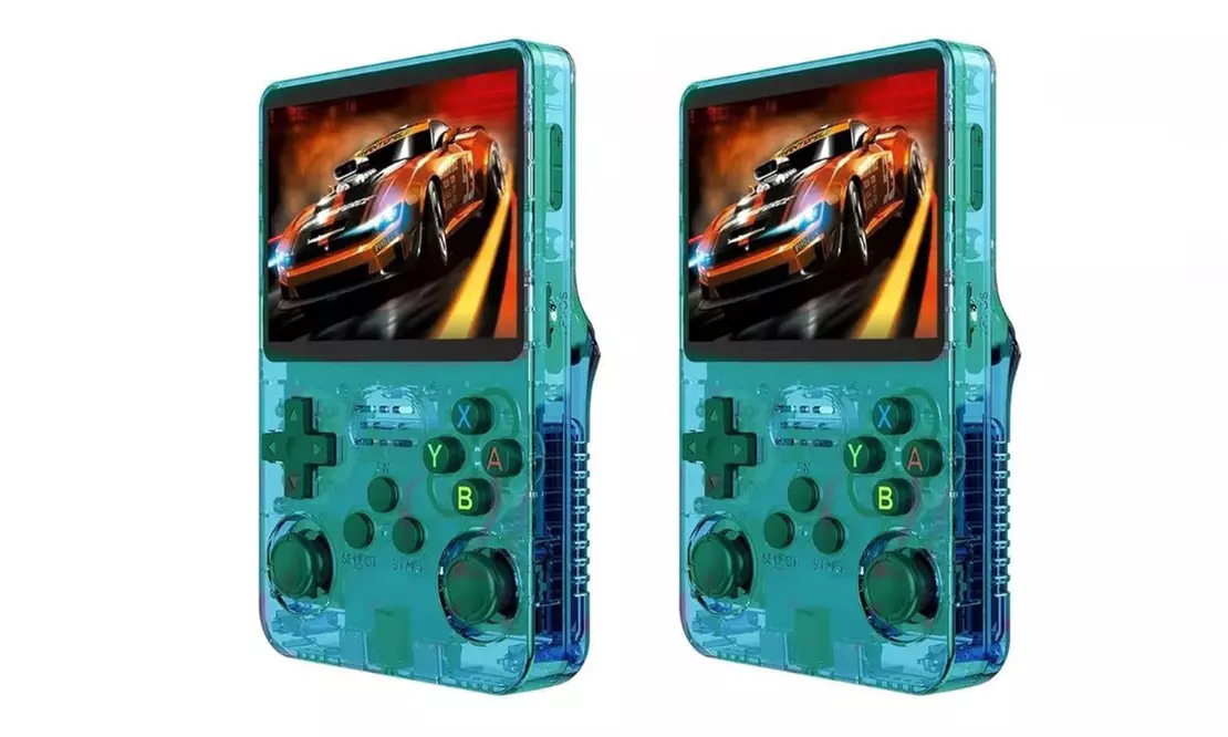 1x oder 2x Retro-Handheld-Videospielkonsole