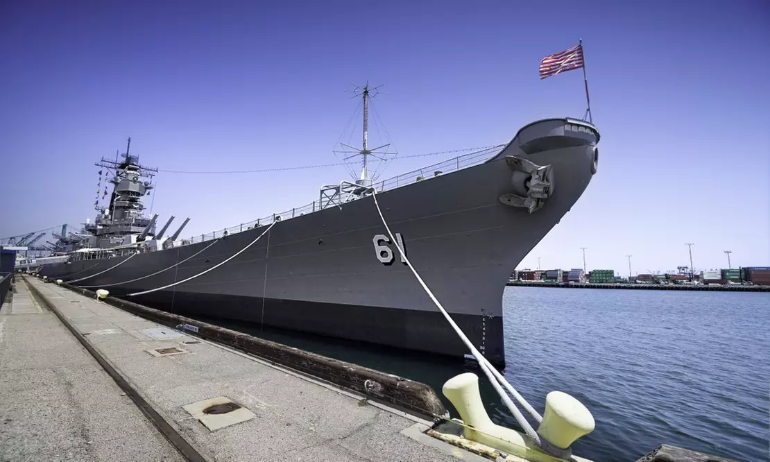 $19 for Single-Day Admission to Battleship USS Iowa Museum from Discount Tickets & Tours ($23.95 Value) - Primary Image