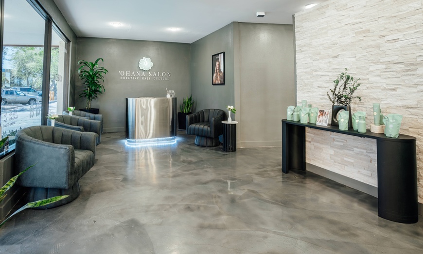 Image 2: 1, 3 or 5 Sessions Blowout Style Plus Deep Conditioning Hair Treatment