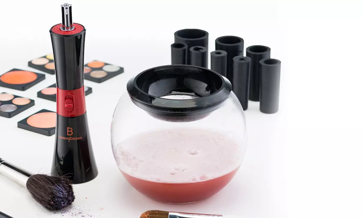 Beauty Beast Cosmetic Makeup Brush Cleaner - Cleaning Set - Primary Image