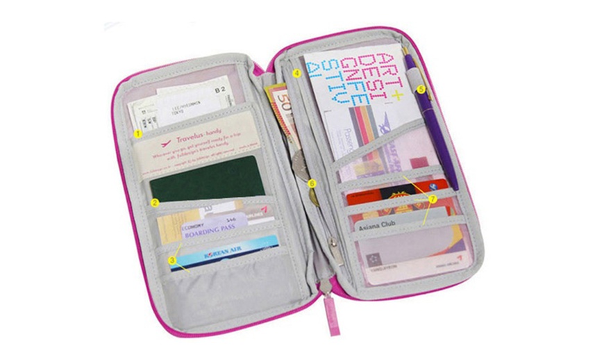 Image 5: Travel Documents Organiser