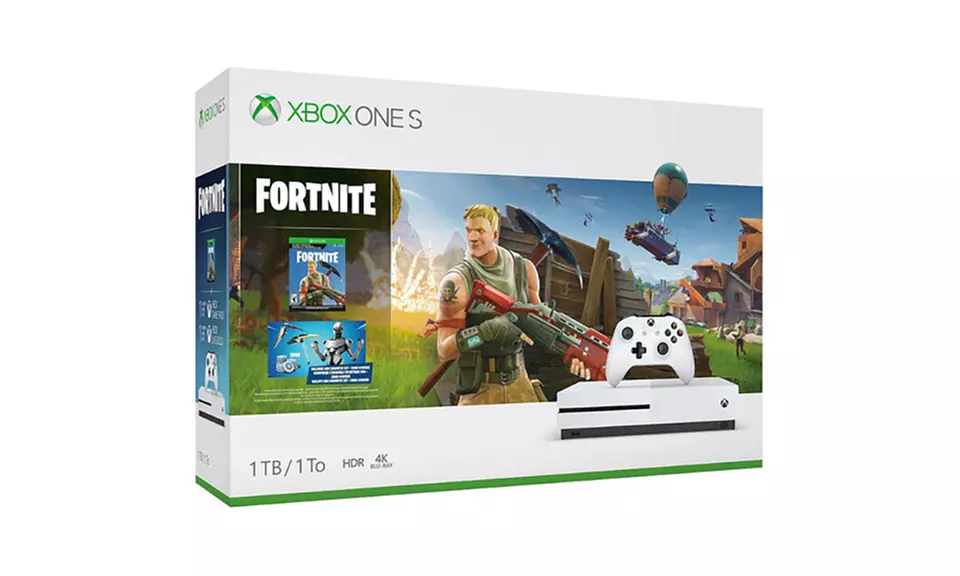 Microsoft Xbox One S "Fortnite" Bundle - Primary Image