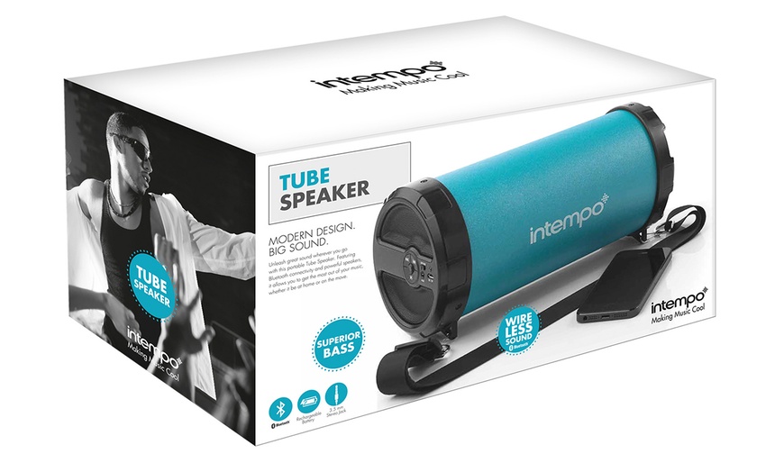 Image 6: Intempo Bluetooth Tube Speaker