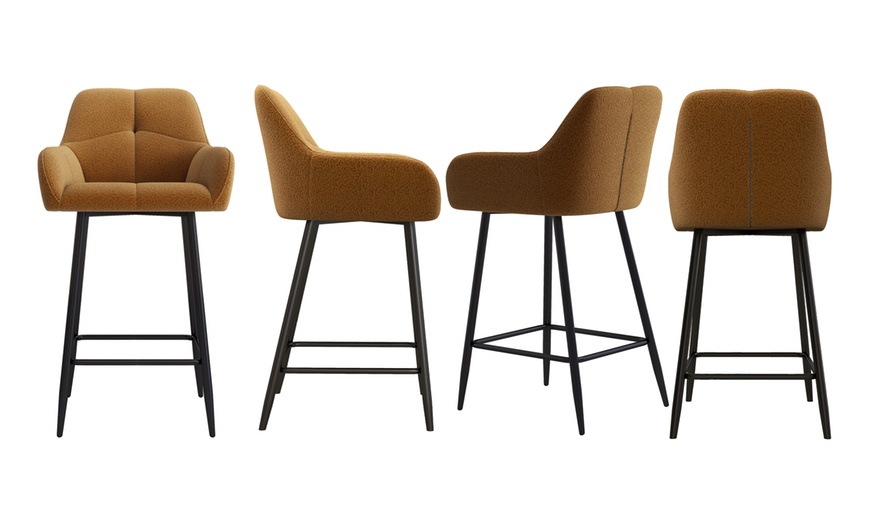 Image 21: Juego de 2 taburetes altos