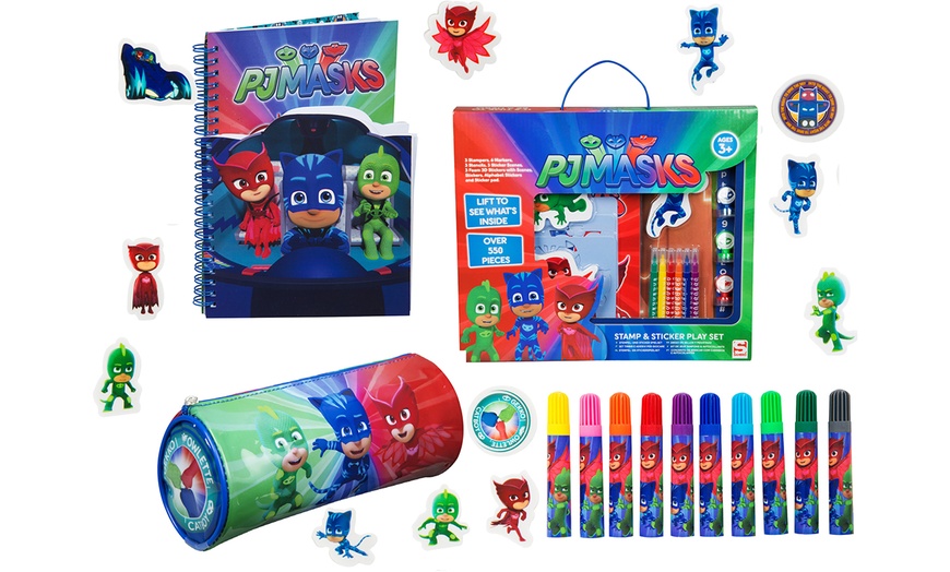 Image 1: PJ Masks Art and Craft Bundle