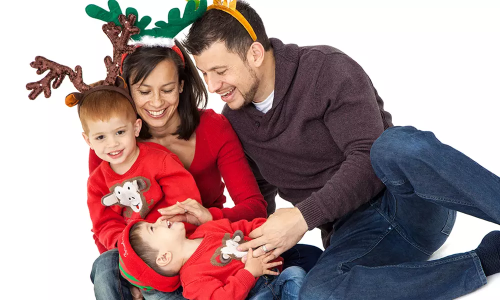 Christmas Family or Group Photoshoot with Canvas and Prints at Zen Shots - Primary Image